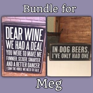 Bundle for Meg